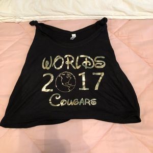 Black Worlds crop top